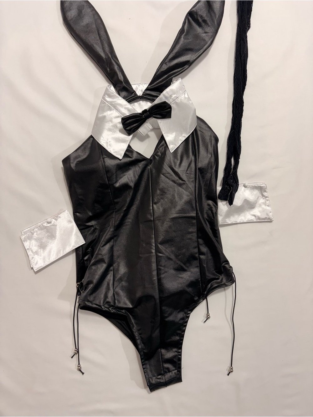 Black & White Bunny One-Piece.  Women’s small.  Halloween Costume.